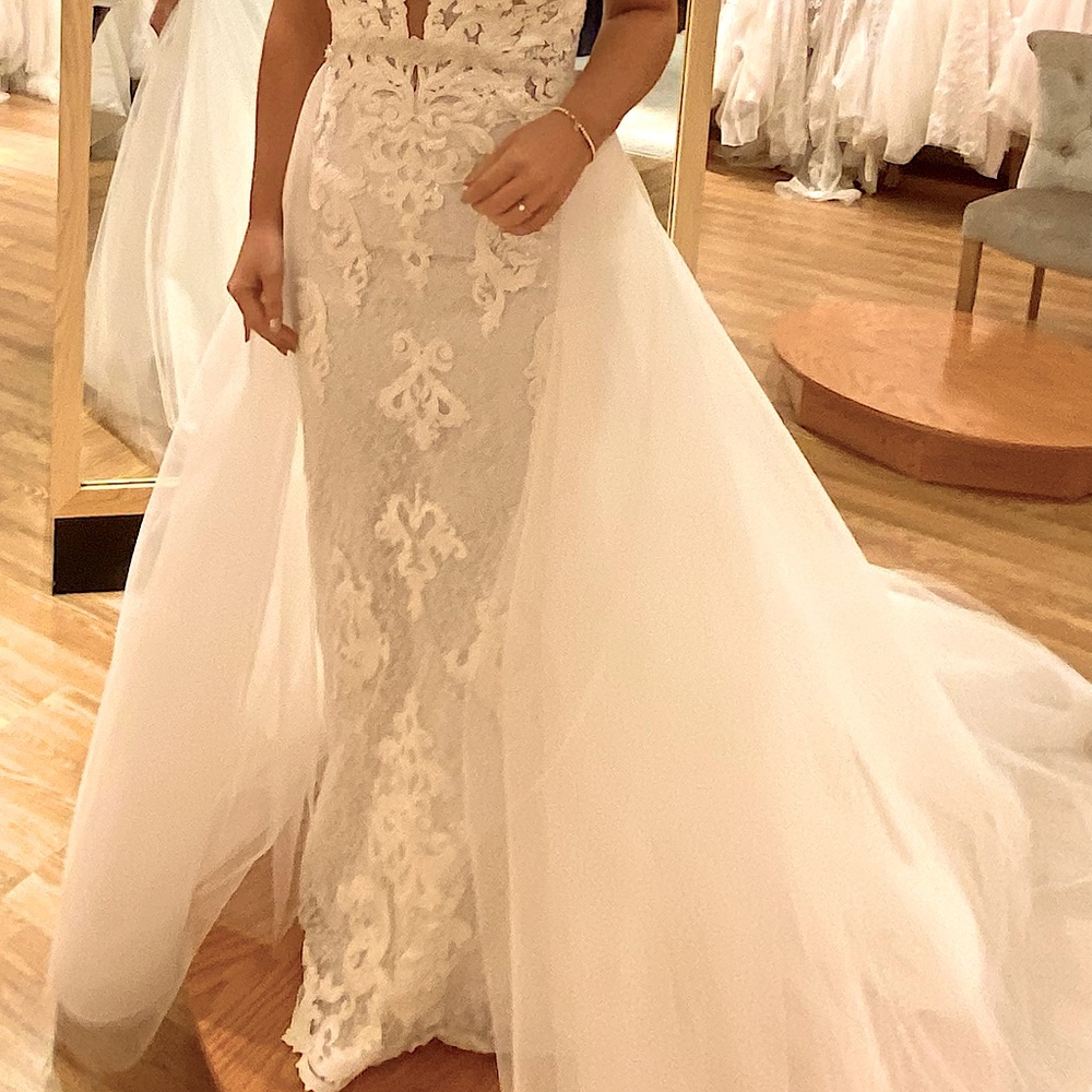 Lazaro Detachable Over Skirt